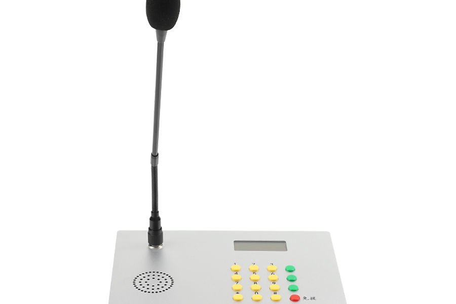 SIP Network Desktop Microphone Pager, alternate view 1