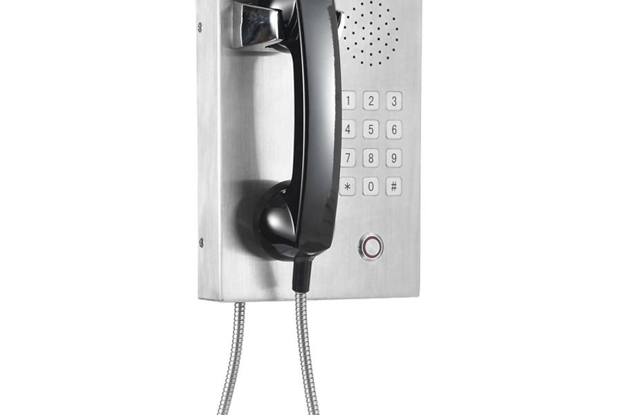 Stainless Wall-Mounted Speed Dial Phone, alternate view 3