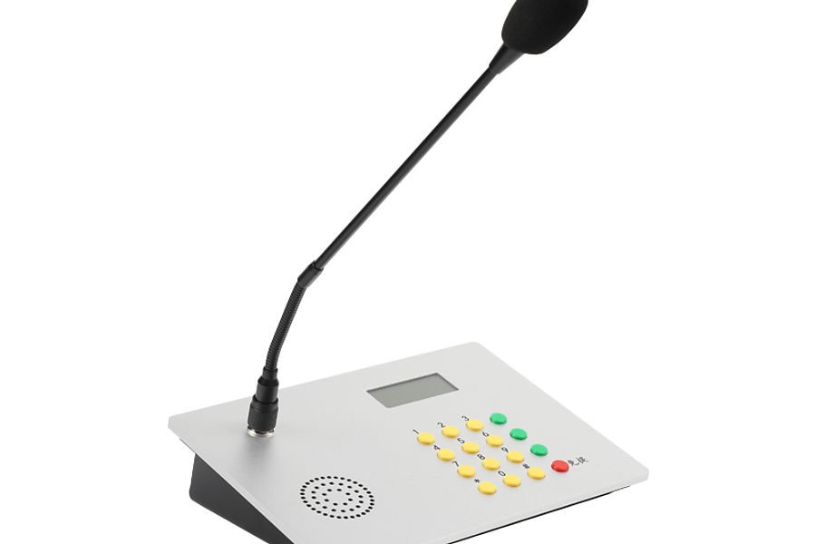 SIP Network Desktop Microphone Pager, alternate view 3